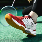 Cross-border Trade Men's and Women's Badminton Shoes Beef Sole Breathable Shock Absorption Table Tennis Shoes volleyball shoes tennis shoes large size 48 - FATAONCross-border Trade Men's and Women's Badminton Shoes Beef Sole Breathable Shock Absorption Table Tennis Shoes volleyball shoes tennis shoes large size 48Mode HommeFATAON