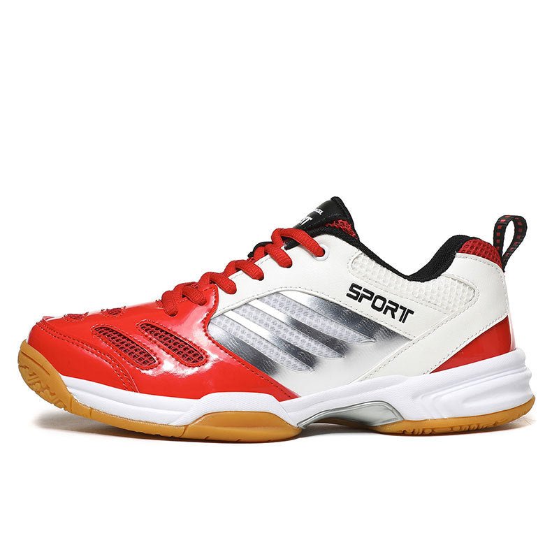 Cross-border Trade Men's and Women's Badminton Shoes Beef Sole Breathable Shock Absorption Table Tennis Shoes volleyball shoes tennis shoes large size 48 - FATAONCross-border Trade Men's and Women's Badminton Shoes Beef Sole Breathable Shock Absorption Table Tennis Shoes volleyball shoes tennis shoes large size 48Mode HommeFATAON