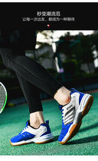 Cross-border Trade Men's and Women's Badminton Shoes Beef Sole Breathable Shock Absorption Table Tennis Shoes volleyball shoes tennis shoes large size 48 - FATAONCross-border Trade Men's and Women's Badminton Shoes Beef Sole Breathable Shock Absorption Table Tennis Shoes volleyball shoes tennis shoes large size 48Mode HommeFATAON