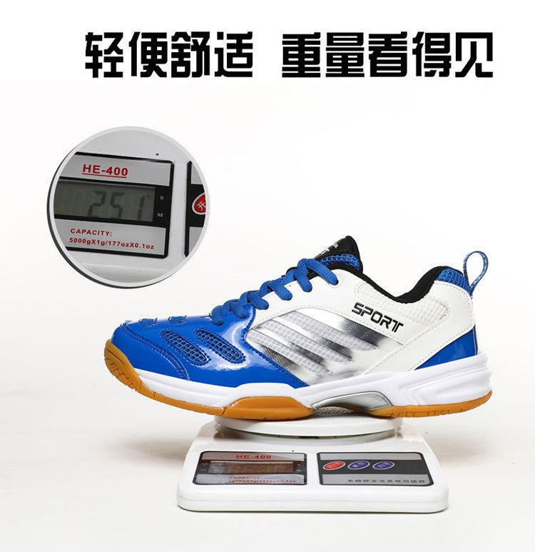 Cross-border Trade Men's and Women's Badminton Shoes Beef Sole Breathable Shock Absorption Table Tennis Shoes volleyball shoes tennis shoes large size 48 - FATAONCross-border Trade Men's and Women's Badminton Shoes Beef Sole Breathable Shock Absorption Table Tennis Shoes volleyball shoes tennis shoes large size 48Mode HommeFATAON