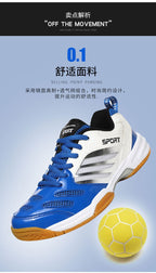 Cross-border Trade Men's and Women's Badminton Shoes Beef Sole Breathable Shock Absorption Table Tennis Shoes volleyball shoes tennis shoes large size 48 - FATAONCross-border Trade Men's and Women's Badminton Shoes Beef Sole Breathable Shock Absorption Table Tennis Shoes volleyball shoes tennis shoes large size 48Mode HommeFATAON