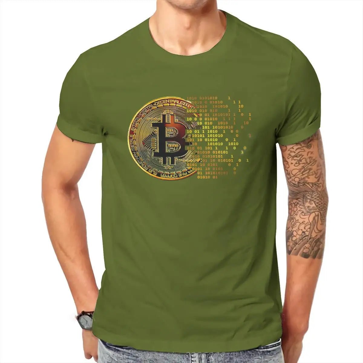 Crypto crypto-monnaie j'aime Bitcoin Art t-shirt classique graphique hommes t-shirts hauts ample coton col rond t-shirt - FATAONCrypto crypto-monnaie j'aime Bitcoin Art t-shirt classique graphique hommes t-shirts hauts ample coton col rond t-shirtMode HommeFATAON