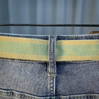 Denim Shorts Men's Summer New Fashionable Thin Five-point Pants Casual Pants Trendy Brand Ins Printed Casual Mid-length Pants for Men - FATAONDenim Shorts Men's Summer New Fashionable Thin Five-point Pants Casual Pants Trendy Brand Ins Printed Casual Mid-length Pants for MenMode HommeFATAON