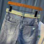 Denim Shorts Men's Summer New Fashionable Thin Five-point Pants Casual Pants Trendy Brand Ins Printed Casual Mid-length Pants for Men - FATAONDenim Shorts Men's Summer New Fashionable Thin Five-point Pants Casual Pants Trendy Brand Ins Printed Casual Mid-length Pants for MenMode HommeFATAON