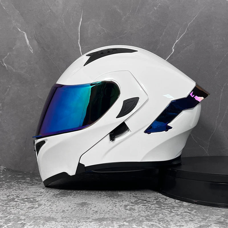 D'expériences de moto à double visière, casque modulable modulaire, casque intégral approuvé par le DOT, casque de course de moto, casque de motocross, DOT - FATAOND'expériences de moto à double visière, casque modulable modulaire, casque intégral approuvé par le DOT, casque de course de moto, casque de motocross, DOTAccessoires MotoFATAON