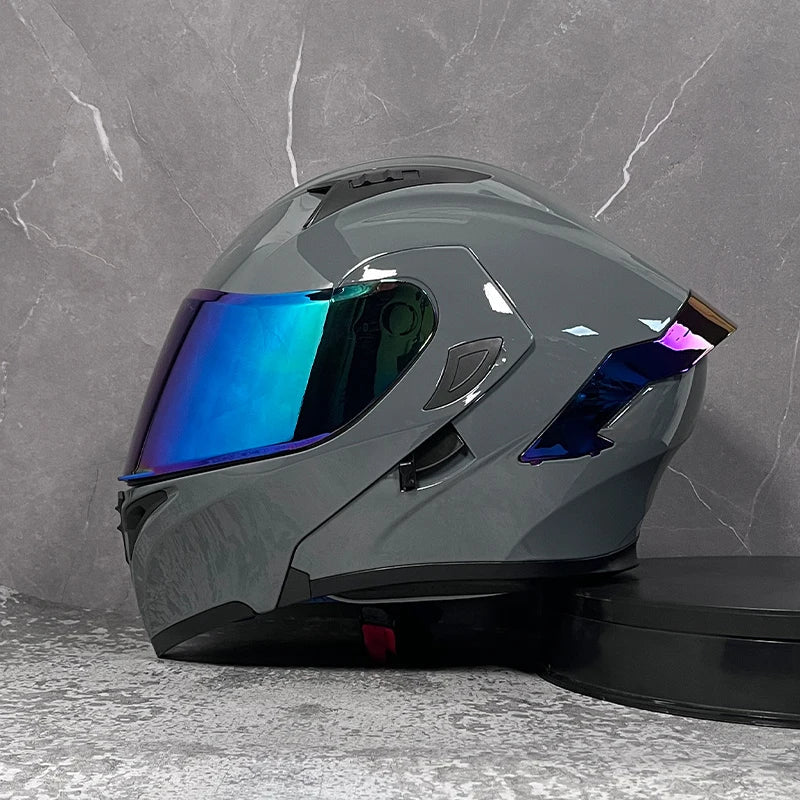 D'expériences de moto à double visière, casque modulable modulaire, casque intégral approuvé par le DOT, casque de course de moto, casque de motocross, DOT - FATAOND'expériences de moto à double visière, casque modulable modulaire, casque intégral approuvé par le DOT, casque de course de moto, casque de motocross, DOTAccessoires MotoFATAON