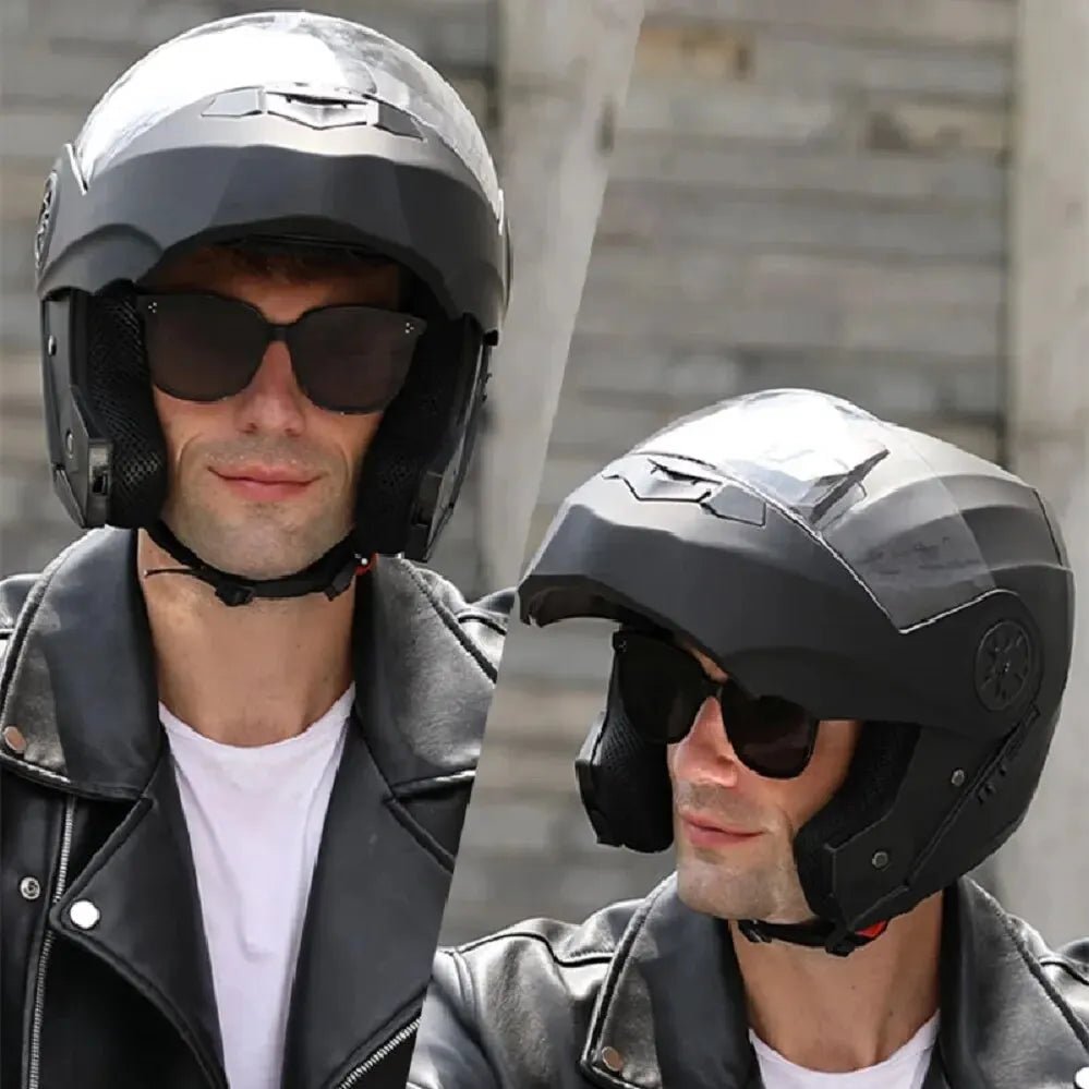 D'expériences de moto modulaires personnalisés pour hommes et femmes, casque de moto intégral, lentille de tourisme, course de motocross, mode - FATAOND'expériences de moto modulaires personnalisés pour hommes et femmes, casque de moto intégral, lentille de tourisme, course de motocross, modeAccessoires MotoFATAON