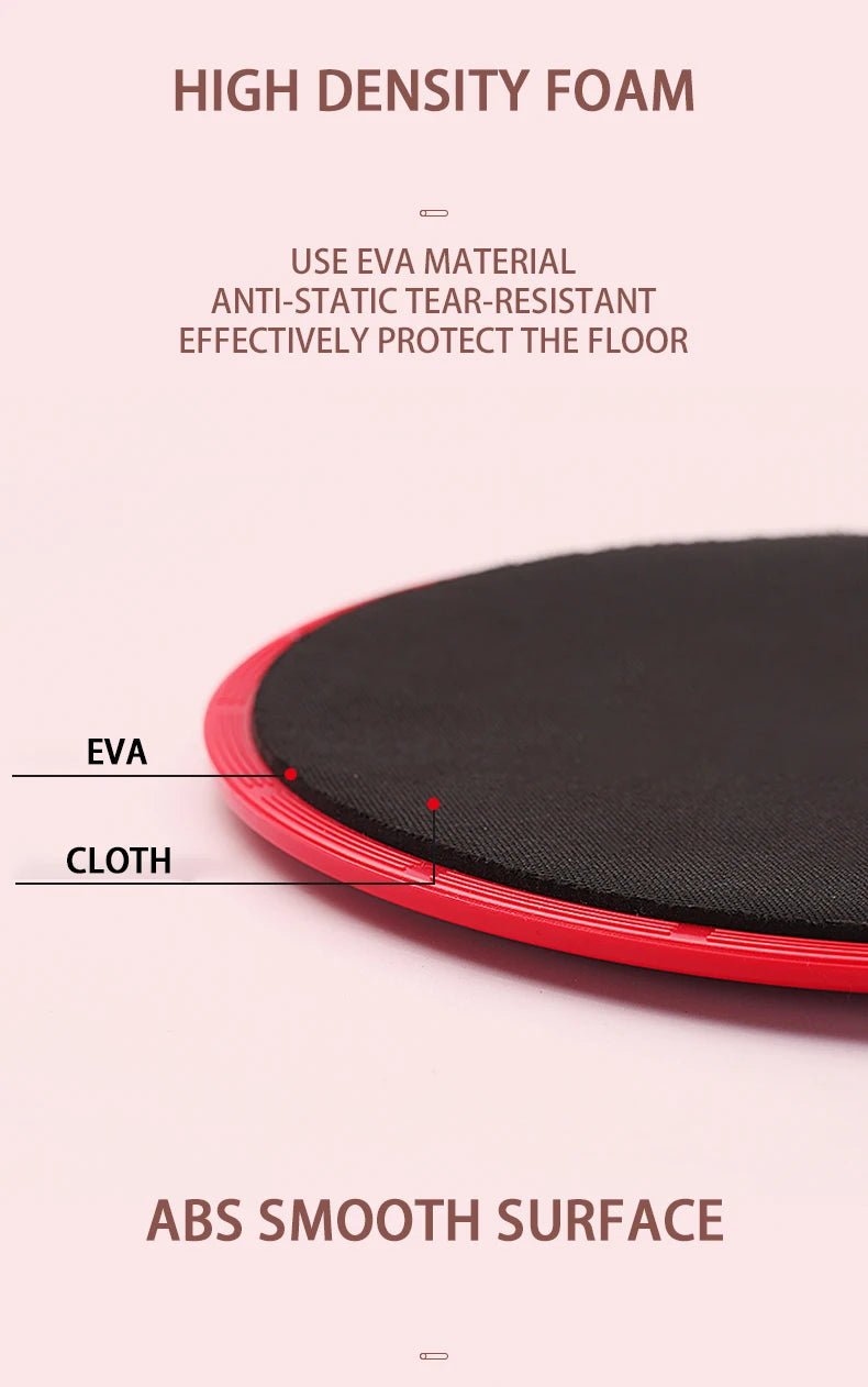 Disques coulissants de Yoga de couleur unie, coussinets coulissants pour les pieds, équipement d'entraînement pour l'entraînement du noyau Abdominal, façonnage du corps, 2 pièces - FATAONDisques coulissants de Yoga de couleur unie, coussinets coulissants pour les pieds, équipement d'entraînement pour l'entraînement du noyau Abdominal, façonnage du corps, 2 piècesFitness & SportFATAON