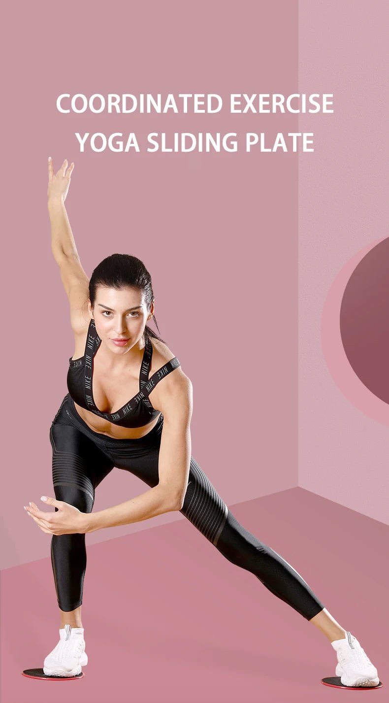 Disques coulissants de Yoga de couleur unie, coussinets coulissants pour les pieds, équipement d'entraînement pour l'entraînement du noyau Abdominal, façonnage du corps, 2 pièces - FATAONDisques coulissants de Yoga de couleur unie, coussinets coulissants pour les pieds, équipement d'entraînement pour l'entraînement du noyau Abdominal, façonnage du corps, 2 piècesFitness & SportFATAON