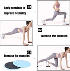 Disques coulissants de Yoga de couleur unie, coussinets coulissants pour les pieds, équipement d'entraînement pour l'entraînement du noyau Abdominal, façonnage du corps, 2 pièces - FATAONDisques coulissants de Yoga de couleur unie, coussinets coulissants pour les pieds, équipement d'entraînement pour l'entraînement du noyau Abdominal, façonnage du corps, 2 piècesFitness & SportFATAON