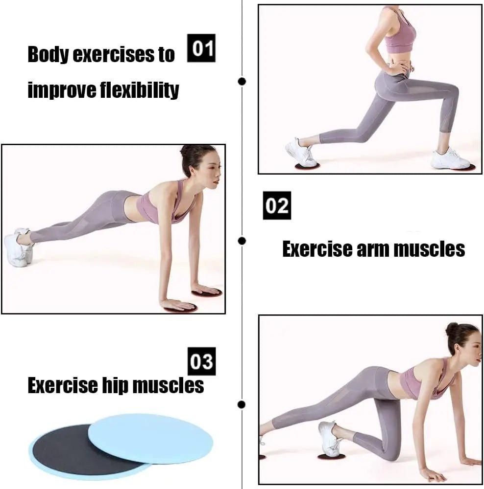 Disques coulissants de Yoga de couleur unie, coussinets coulissants pour les pieds, équipement d'entraînement pour l'entraînement du noyau Abdominal, façonnage du corps, 2 pièces - FATAONDisques coulissants de Yoga de couleur unie, coussinets coulissants pour les pieds, équipement d'entraînement pour l'entraînement du noyau Abdominal, façonnage du corps, 2 piècesFitness & SportFATAON