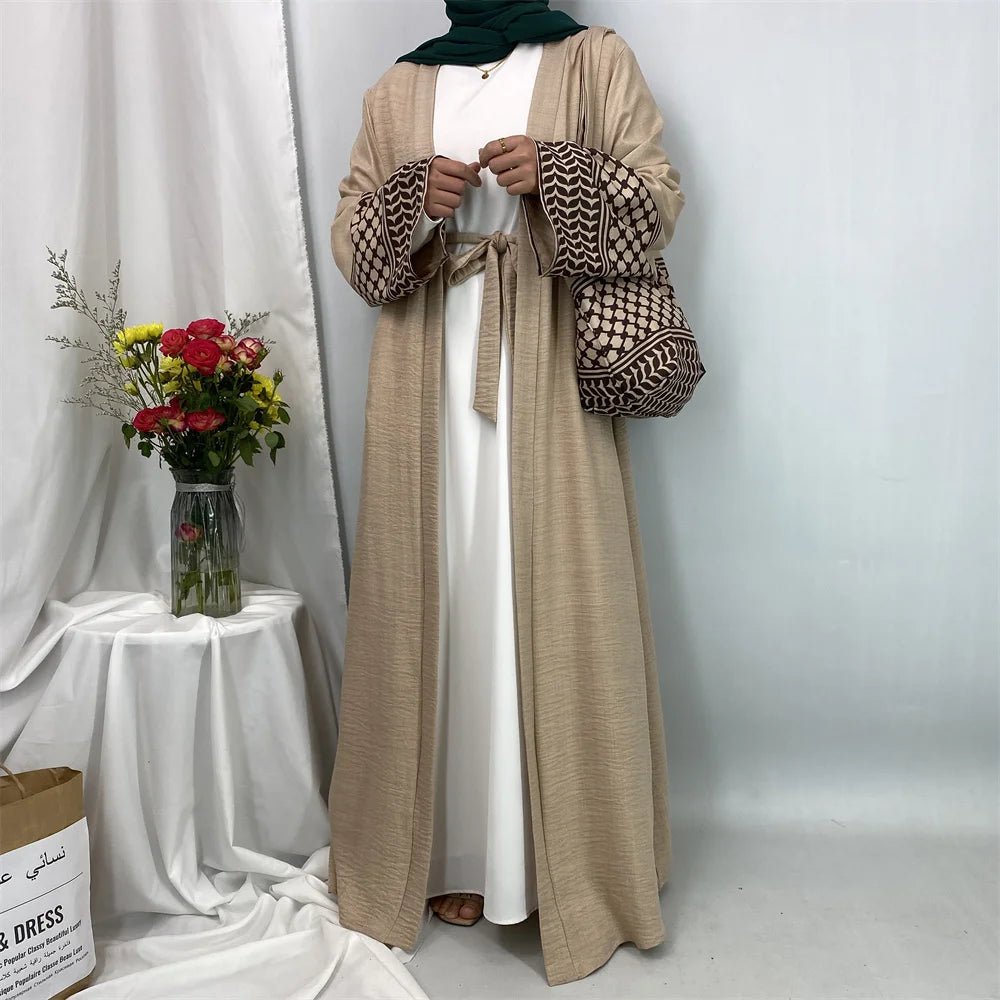 Dubaï élégant caftan Robe modeste Abayas musulman ouvert Abaya et sac femmes Islam Caftan Marocain Robe Arabe Femme Musulmane - FATAONDubaï élégant caftan Robe modeste Abayas musulman ouvert Abaya et sac femmes Islam Caftan Marocain Robe Arabe Femme MusulmaneMode FemmeFATAON