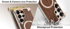 Eary Wood Case pour Galaxy S25 S24 Ultra Avec 360 ° Béquille rotative, housse de protection antichoc, conception en bois Unique sans cadre - FATAONEary Wood Case pour Galaxy S25 S24 Ultra Avec 360 ° Béquille rotative, housse de protection antichoc, conception en bois Unique sans cadreTechnologie IntelligenteFATAON