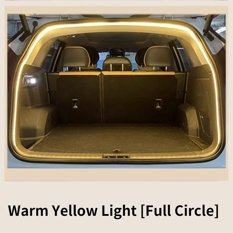 Éclairage de coffre de voiture à haute luminosité, éclairage d'ambiance, décoration intérieure, bande lumineuse LED sans fil, détection automatique, éclairage de hayon - FATAONÉclairage de coffre de voiture à haute luminosité, éclairage d'ambiance, décoration intérieure, bande lumineuse LED sans fil, détection automatique, éclairage de hayonAccessoire AutoFATAON