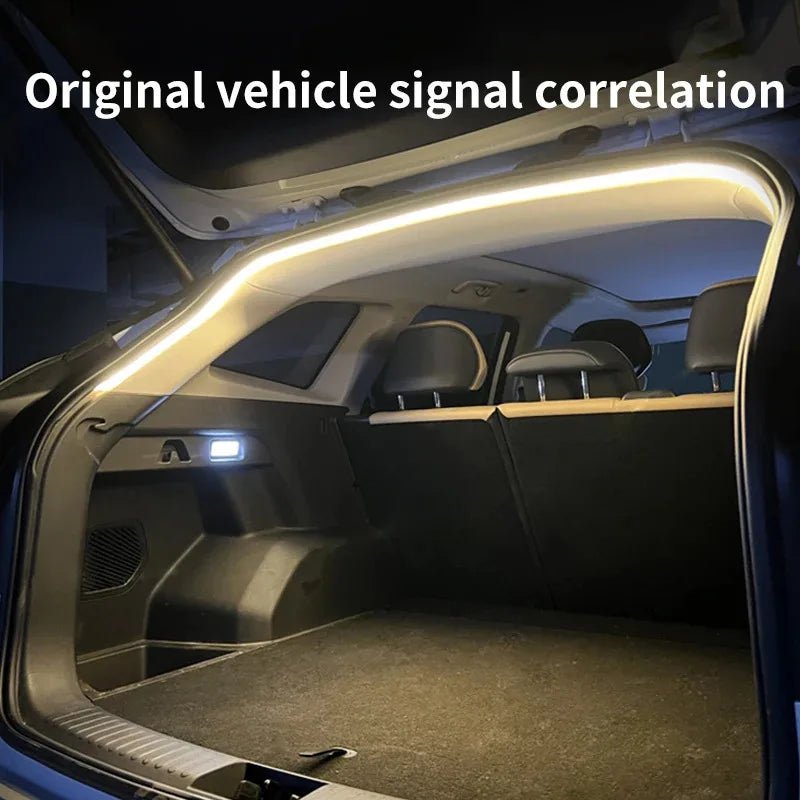 Éclairage de coffre de voiture à haute luminosité, éclairage d'ambiance, décoration intérieure, bande lumineuse LED sans fil, détection automatique, éclairage de hayon - FATAONÉclairage de coffre de voiture à haute luminosité, éclairage d'ambiance, décoration intérieure, bande lumineuse LED sans fil, détection automatique, éclairage de hayonAccessoire AutoFATAON