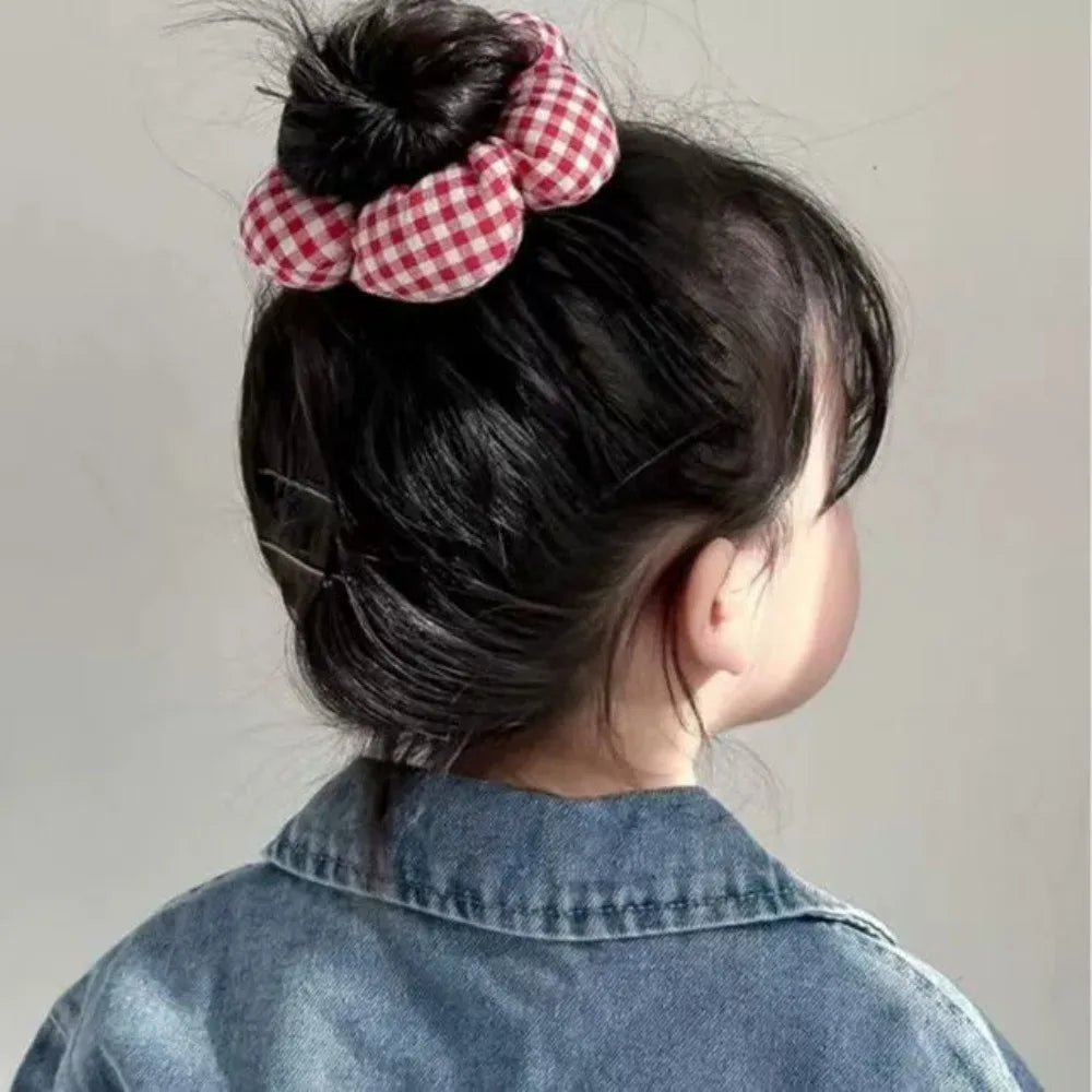 Élastique à cheveux coréen mignon à motif floral pour femmes et filles, design tendance, en caoutchouc, accessoire de coiffure pour enfants, idéal pour les vacances - FATAONÉlastique à cheveux coréen mignon à motif floral pour femmes et filles, design tendance, en caoutchouc, accessoire de coiffure pour enfants, idéal pour les vacancesMode FemmeFATAON