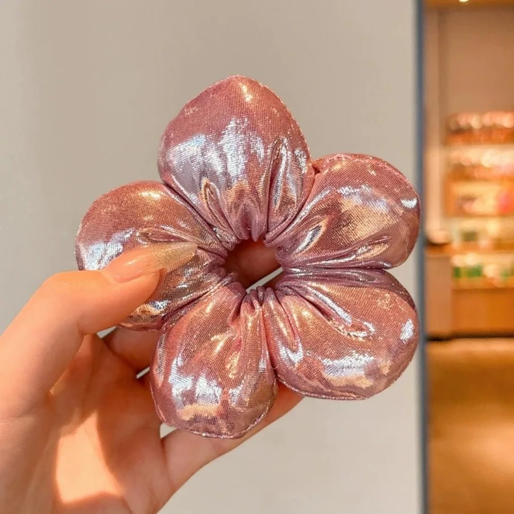 Élastique à cheveux coréen mignon à motif floral pour femmes et filles, design tendance, en caoutchouc, accessoire de coiffure pour enfants, idéal pour les vacances - FATAONÉlastique à cheveux coréen mignon à motif floral pour femmes et filles, design tendance, en caoutchouc, accessoire de coiffure pour enfants, idéal pour les vacancesMode FemmeFATAON
