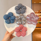 Élastique à cheveux coréen mignon à motif floral pour femmes et filles, design tendance, en caoutchouc, accessoire de coiffure pour enfants, idéal pour les vacances - FATAONÉlastique à cheveux coréen mignon à motif floral pour femmes et filles, design tendance, en caoutchouc, accessoire de coiffure pour enfants, idéal pour les vacancesMode FemmeFATAON
