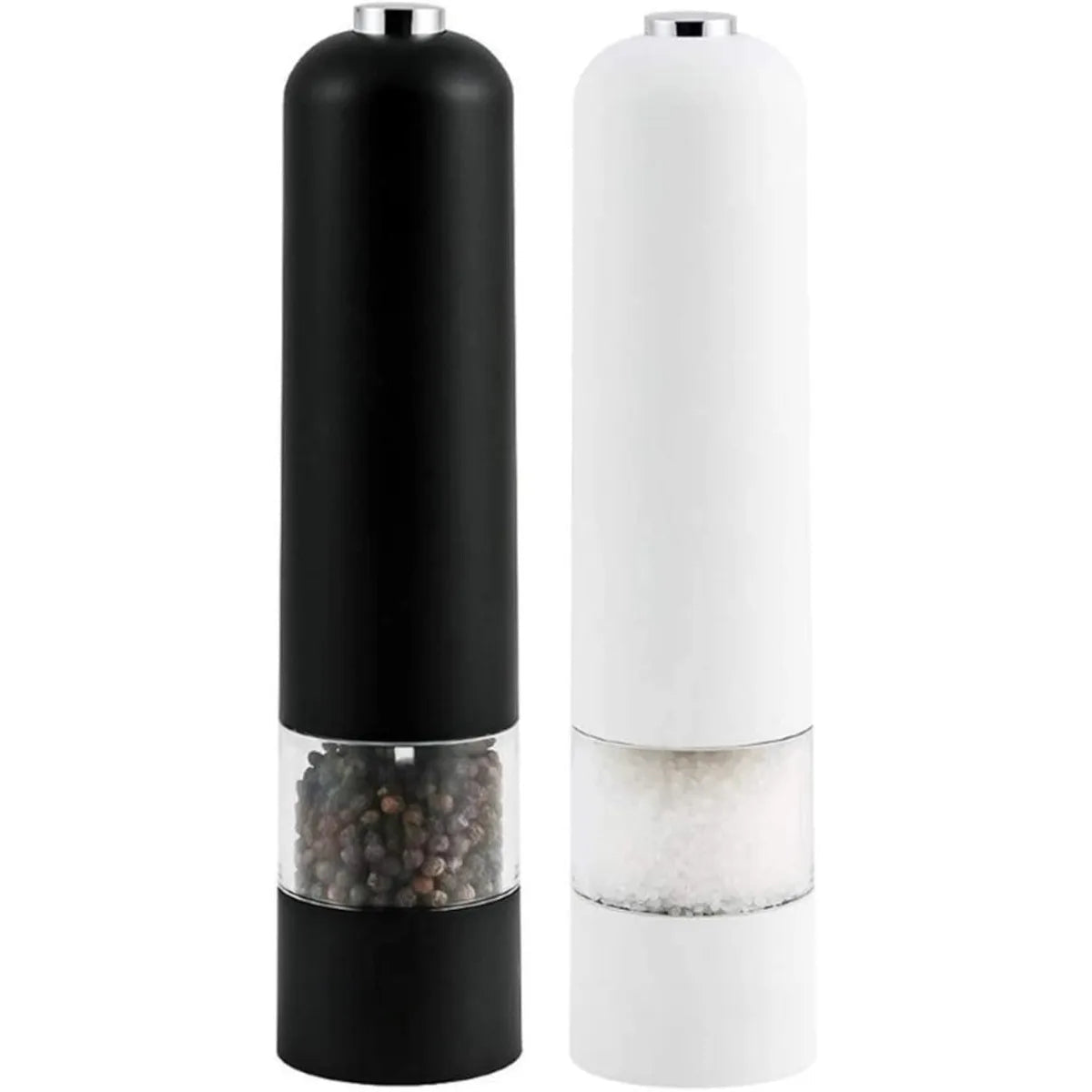 Electric Salt & Pepper Mill Grinder Battery Powered Automatic One Handed Operation with Light and Adjustable Coarseness - FATAONElectric Salt & Pepper Mill Grinder Battery Powered Automatic One Handed Operation with Light and Adjustable CoarsenessBeauté femmeFATAON