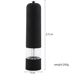 Electric Salt & Pepper Mill Grinder Battery Powered Automatic One Handed Operation with Light and Adjustable Coarseness - FATAONElectric Salt & Pepper Mill Grinder Battery Powered Automatic One Handed Operation with Light and Adjustable CoarsenessBeauté femmeFATAON