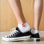 Ensemble de 5 paires de chaussettes de cheville en coton pour hommes, coupe basse, respirantes, douces, confortables, Anti-odeur, absorbant la sueur, chaussettes de Sport pour l'été - FATAONEnsemble de 5 paires de chaussettes de cheville en coton pour hommes, coupe basse, respirantes, douces, confortables, Anti-odeur, absorbant la sueur, chaussettes de Sport pour l'étéMode HommeFATAON
