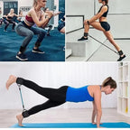 Ensemble de bandes de résistance avec sangles de cheville, équipement d'entraînement de fitness, poids de cheville, bande élastique de yoga pour la gym, homme et femme - FATAONEnsemble de bandes de résistance avec sangles de cheville, équipement d'entraînement de fitness, poids de cheville, bande élastique de yoga pour la gym, homme et femmeFitness & SportFATAON