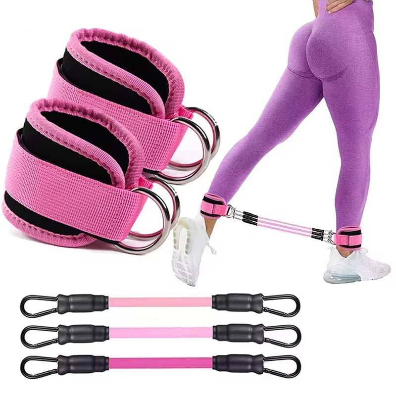 Ensemble de bandes de résistance avec sangles de cheville, équipement d'entraînement de fitness, poids de cheville, bande élastique de yoga pour la gym, homme et femme - FATAONEnsemble de bandes de résistance avec sangles de cheville, équipement d'entraînement de fitness, poids de cheville, bande élastique de yoga pour la gym, homme et femmeFitness & SportFATAON