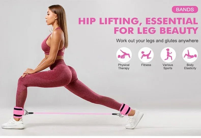 Ensemble de bandes de résistance TPE 11 pièces, bandes de fitness, cordes de traction, bandes d'entraînement élastiques avec ancre de porte, poignées, sac de transport, sangles pour jambes et chevilles - FATAONEnsemble de bandes de résistance TPE 11 pièces, bandes de fitness, cordes de traction, bandes d'entraînement élastiques avec ancre de porte, poignées, sac de transport, sangles pour jambes et chevillesFitness & SportFATAON