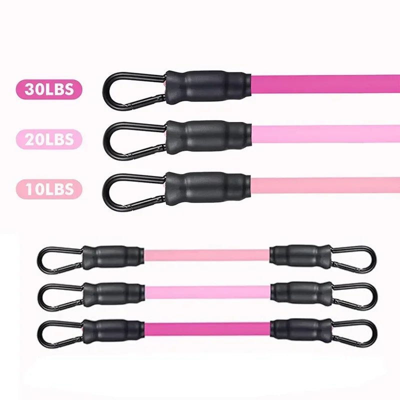 Ensemble de bandes de résistance TPE 11 pièces, bandes de fitness, cordes de traction, bandes d'entraînement élastiques avec ancre de porte, poignées, sac de transport, sangles pour jambes et chevilles - FATAONEnsemble de bandes de résistance TPE 11 pièces, bandes de fitness, cordes de traction, bandes d'entraînement élastiques avec ancre de porte, poignées, sac de transport, sangles pour jambes et chevillesFitness & SportFATAON