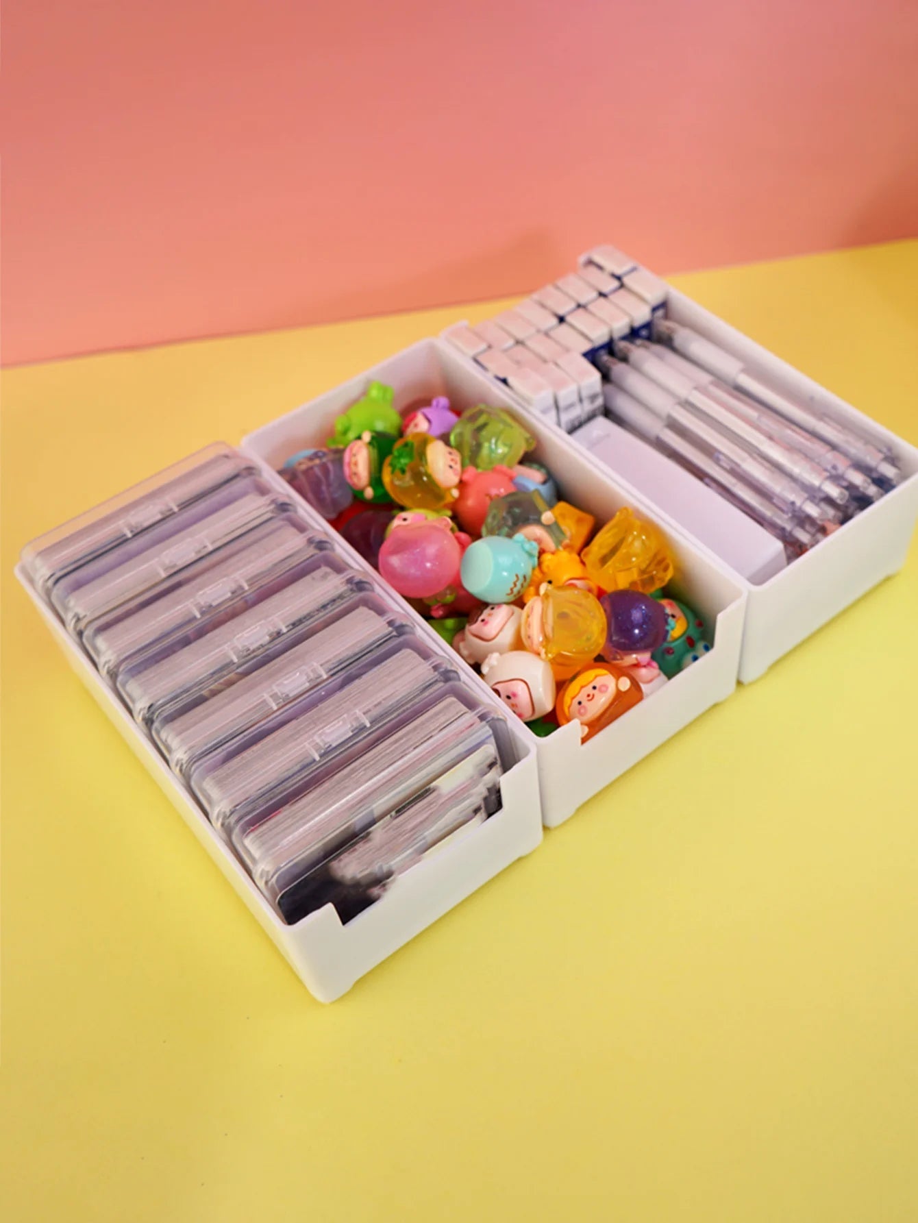 Ensemble de boîtes de rangement de câbles avec 7 boîtes de rangement transparentes, gestion de câbles de bureau polyvalente, organisateur de chargeur, rangement de bijoux - FATAONEnsemble de boîtes de rangement de câbles avec 7 boîtes de rangement transparentes, gestion de câbles de bureau polyvalente, organisateur de chargeur, rangement de bijouxSolutions MaisonFATAON