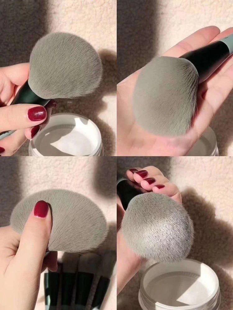 Ensemble de pinceaux de maquillage doux pour femmes, fard à barrage, fond de teint, pinceau cosmétique, fard à joues, beauté, sac à outils de maquillage, 13 pièces - FATAONEnsemble de pinceaux de maquillage doux pour femmes, fard à barrage, fond de teint, pinceau cosmétique, fard à joues, beauté, sac à outils de maquillage, 13 piècesBeauté femmeFATAON
