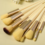 Ensemble de pinceaux de maquillage doux pour femmes, fard à barrage, fond de teint, pinceau cosmétique, fard à joues, beauté, sac à outils de maquillage, 13 pièces - FATAONEnsemble de pinceaux de maquillage doux pour femmes, fard à barrage, fond de teint, pinceau cosmétique, fard à joues, beauté, sac à outils de maquillage, 13 piècesBeauté femmeFATAON