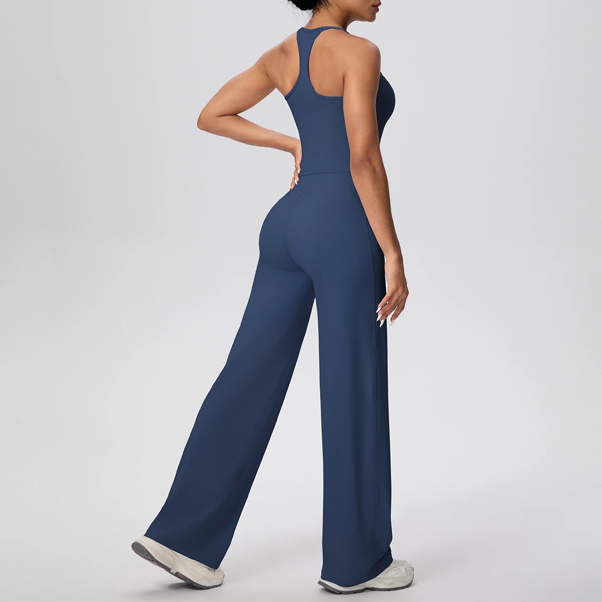 Ensemble de sport et Yoga pour femmes, 2 pièces, couleur unie, Slim, décontracté, gilet en forme de I avec coussinet de poitrine, séchage rapide, taille haute, pleine longueur - FATAONEnsemble de sport et Yoga pour femmes, 2 pièces, couleur unie, Slim, décontracté, gilet en forme de I avec coussinet de poitrine, séchage rapide, taille haute, pleine longueurMode FemmeFATAON