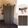 Ensemble de tringles à rideaux de douche pliables, cloison de salle de bain Invisible, étanche, haut de gamme, séparation sèche et humide, Protection des yeux incluse - FATAONEnsemble de tringles à rideaux de douche pliables, cloison de salle de bain Invisible, étanche, haut de gamme, séparation sèche et humide, Protection des yeux incluseSolutions MaisonFATAON