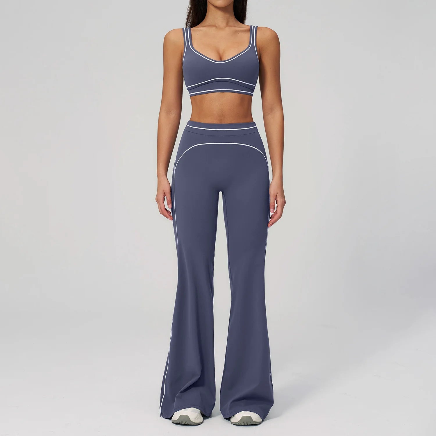 Ensemble de yoga 2 pièces pour femme, tenue de sport, vêtements de gym, ensemble soutien-gorge de sport et pantalon de course, vêtements de yoga et de sport pour femme - FATAONEnsemble de yoga 2 pièces pour femme, tenue de sport, vêtements de gym, ensemble soutien-gorge de sport et pantalon de course, vêtements de yoga et de sport pour femmeMode FemmeFATAON