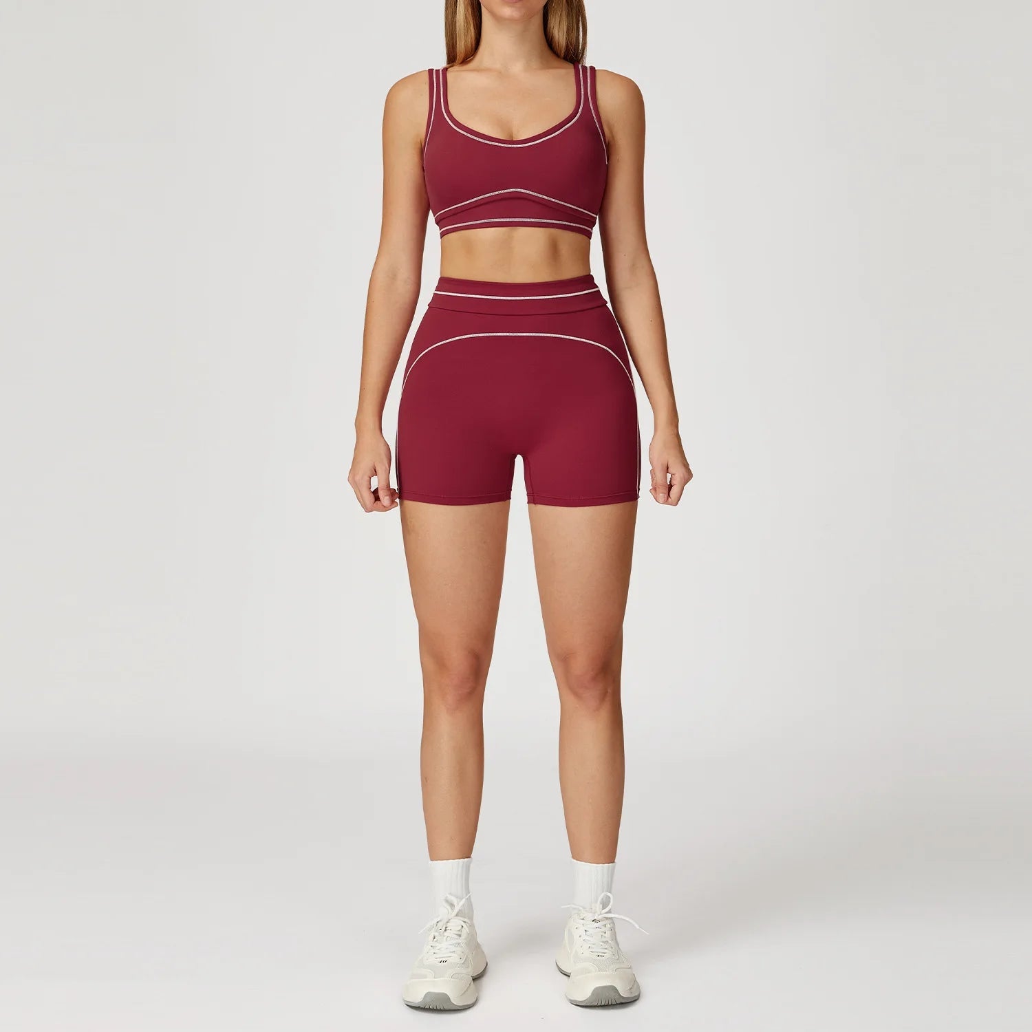 Ensemble de yoga 2 pièces pour femme, tenue de sport, vêtements de gym, ensemble soutien-gorge de sport et pantalon de course, vêtements de yoga et de sport pour femme - FATAONEnsemble de yoga 2 pièces pour femme, tenue de sport, vêtements de gym, ensemble soutien-gorge de sport et pantalon de course, vêtements de yoga et de sport pour femmeMode FemmeFATAON