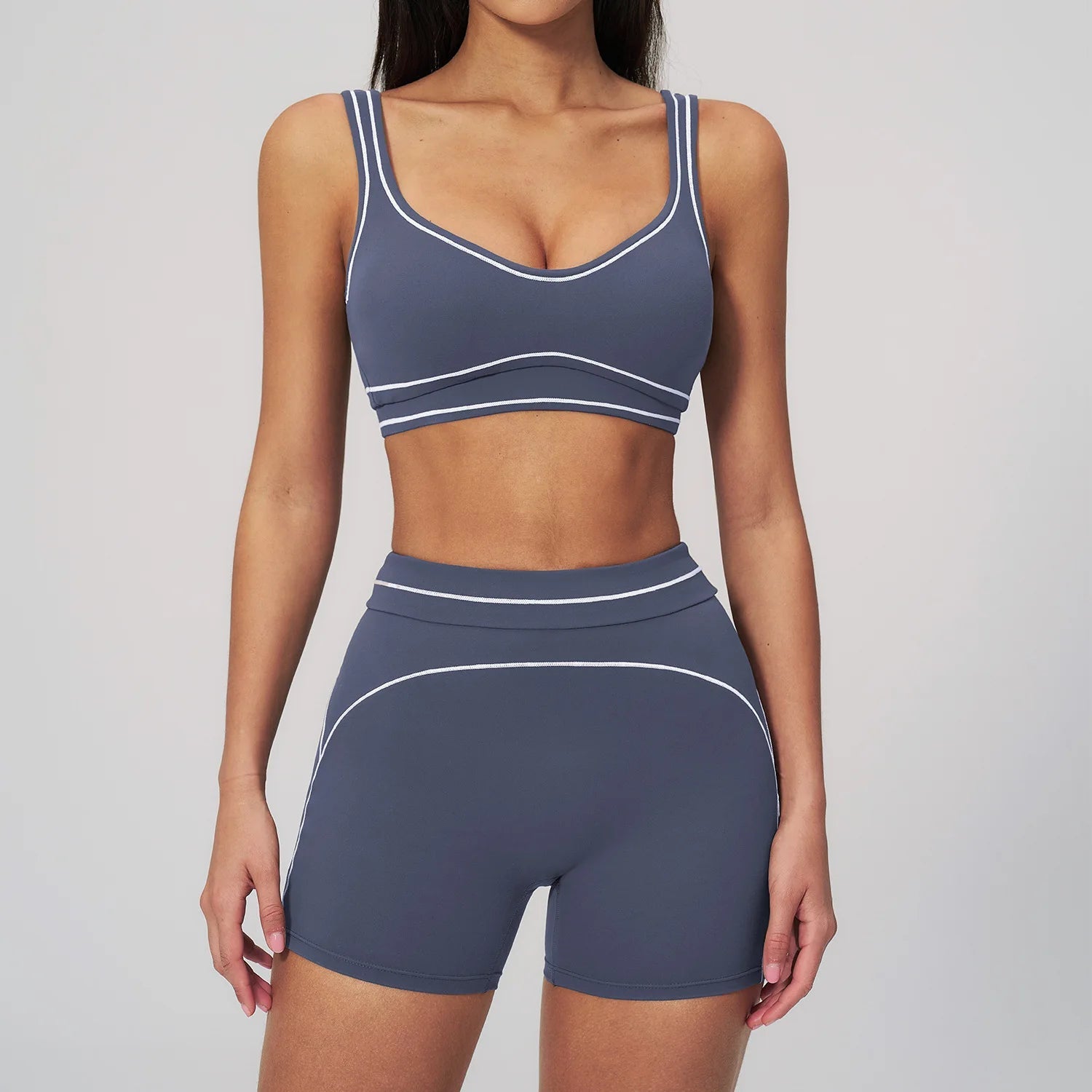 Ensemble de yoga 2 pièces pour femme, tenue de sport, vêtements de gym, ensemble soutien-gorge de sport et pantalon de course, vêtements de yoga et de sport pour femme - FATAONEnsemble de yoga 2 pièces pour femme, tenue de sport, vêtements de gym, ensemble soutien-gorge de sport et pantalon de course, vêtements de yoga et de sport pour femmeMode FemmeFATAON