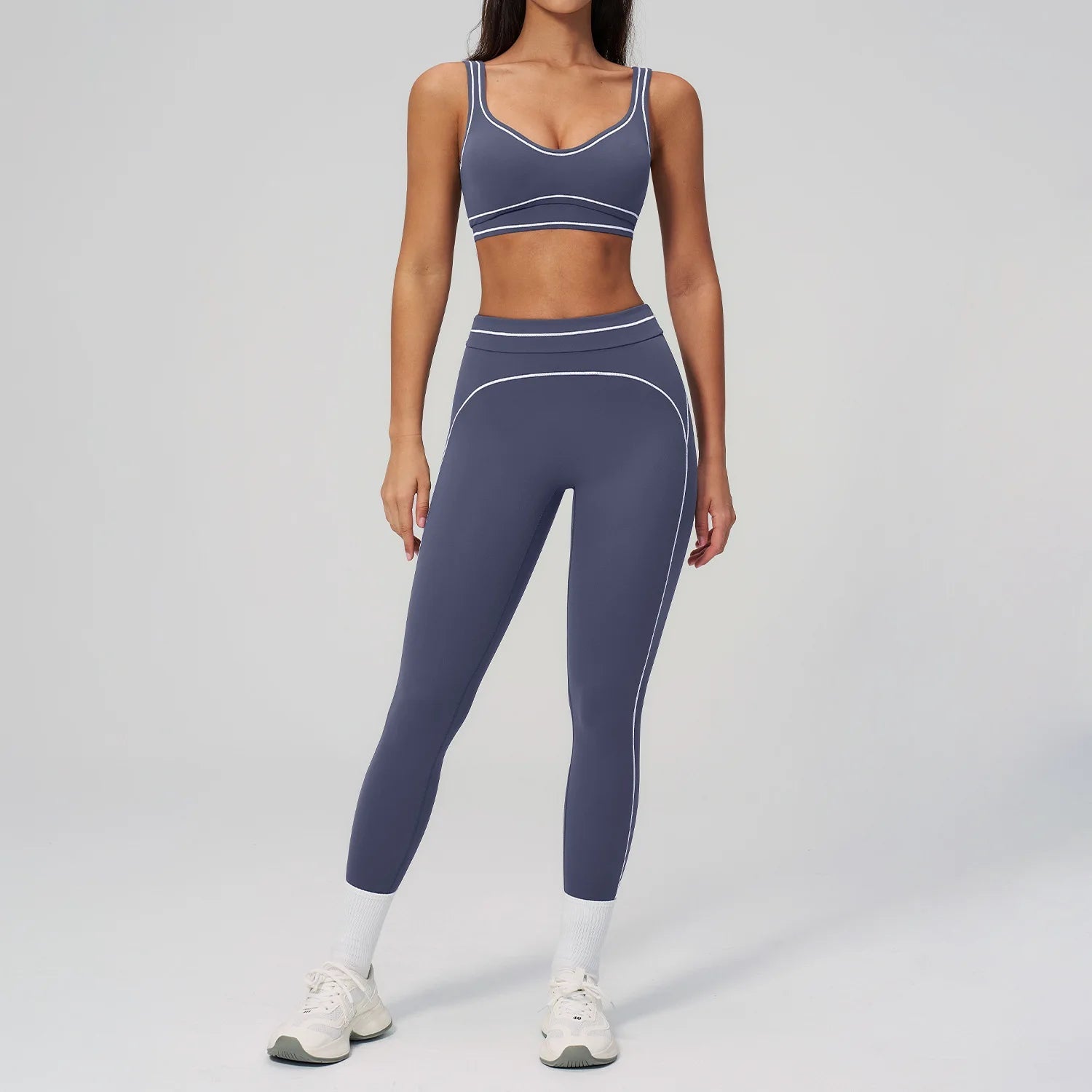 Ensemble de yoga 2 pièces pour femme, tenue de sport, vêtements de gym, ensemble soutien-gorge de sport et pantalon de course, vêtements de yoga et de sport pour femme - FATAONEnsemble de yoga 2 pièces pour femme, tenue de sport, vêtements de gym, ensemble soutien-gorge de sport et pantalon de course, vêtements de yoga et de sport pour femmeMode FemmeFATAON