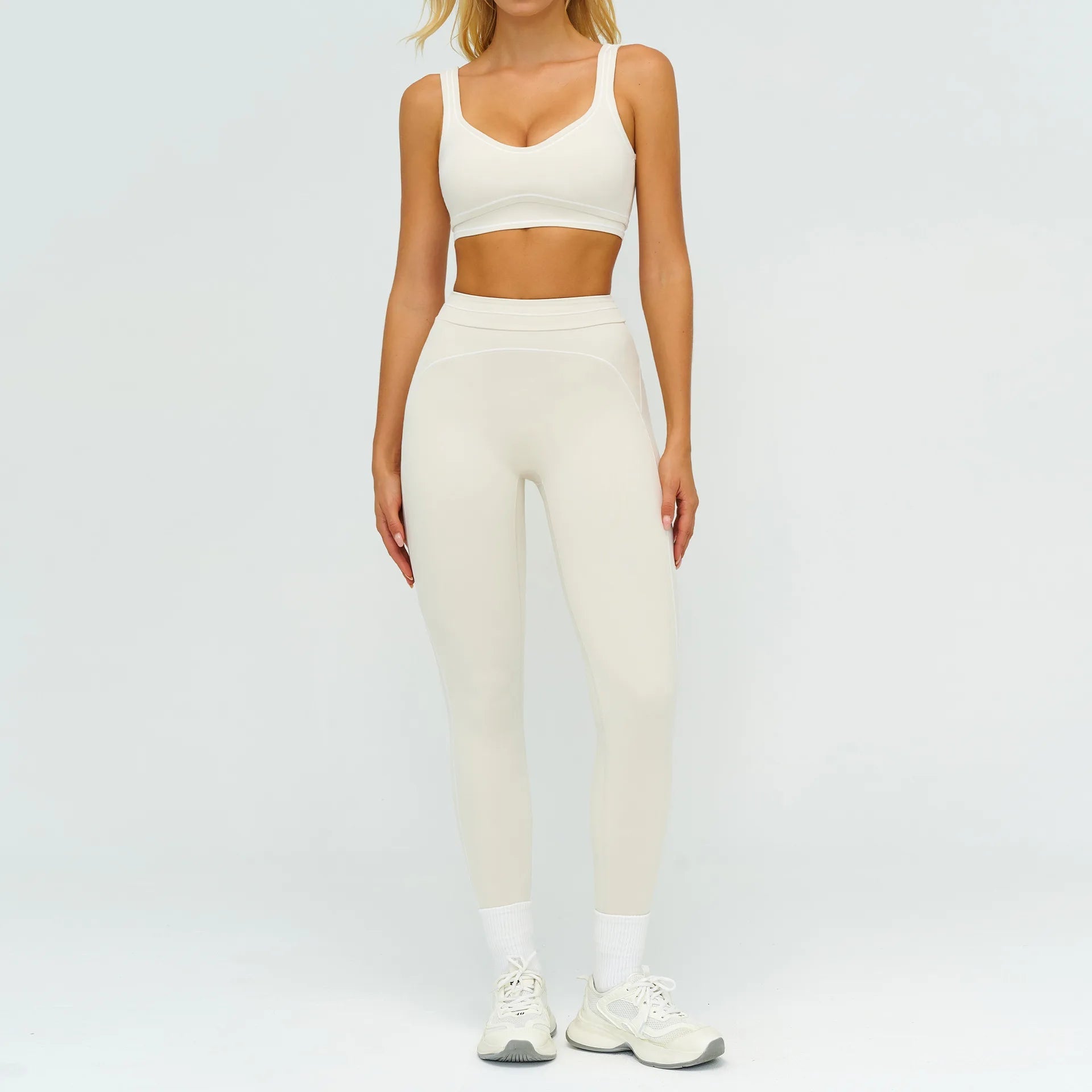 Ensemble de yoga 2 pièces pour femme, tenue de sport, vêtements de gym, ensemble soutien-gorge de sport et pantalon de course, vêtements de yoga et de sport pour femme - FATAONEnsemble de yoga 2 pièces pour femme, tenue de sport, vêtements de gym, ensemble soutien-gorge de sport et pantalon de course, vêtements de yoga et de sport pour femmeMode FemmeFATAON