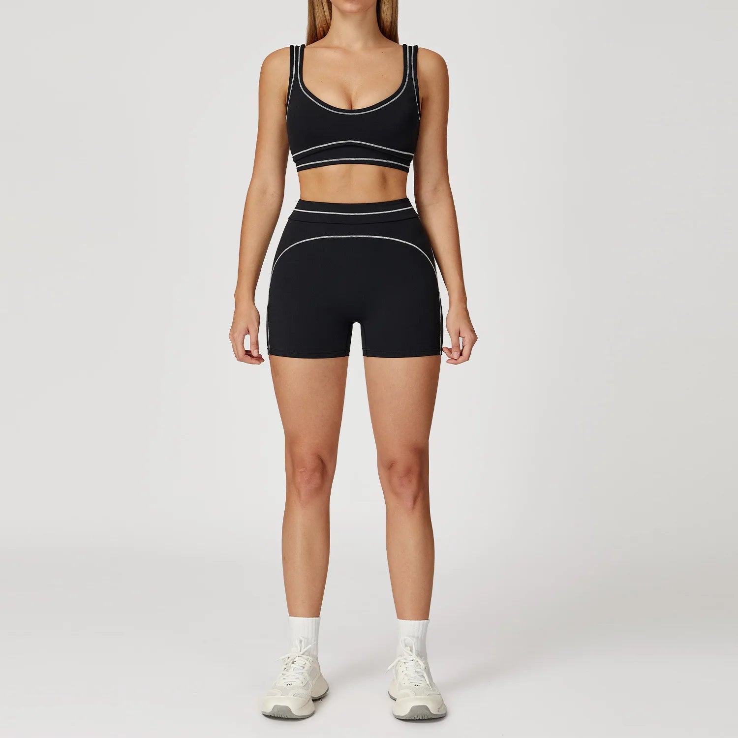 Ensemble de yoga 2 pièces pour femme, tenue de sport, vêtements de gym, ensemble soutien-gorge de sport et pantalon de course, vêtements de yoga et de sport pour femme - FATAONEnsemble de yoga 2 pièces pour femme, tenue de sport, vêtements de gym, ensemble soutien-gorge de sport et pantalon de course, vêtements de yoga et de sport pour femmeMode FemmeFATAON