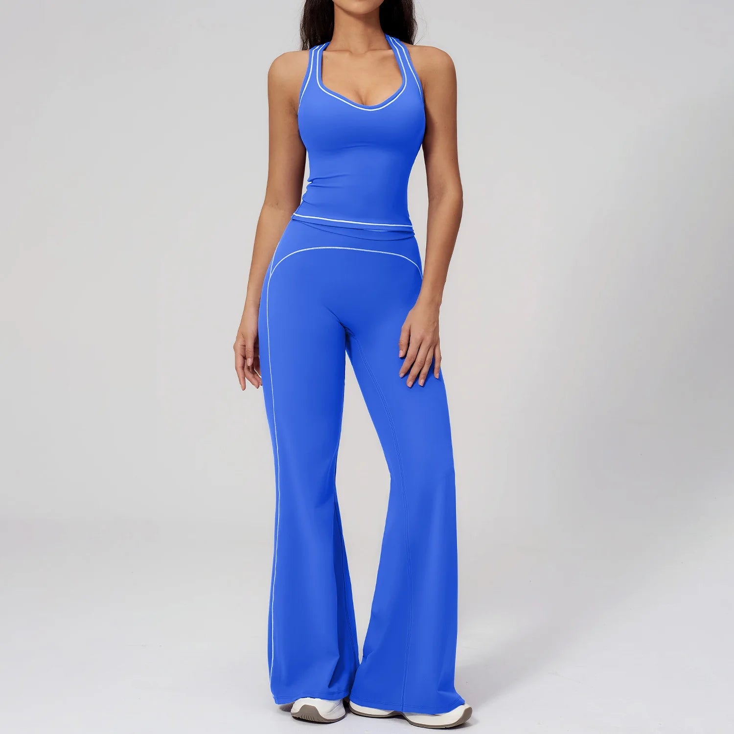 Ensemble de yoga 2 pièces pour femme, tenue de sport, vêtements de gym, ensemble soutien-gorge de sport et pantalon de course, vêtements de yoga et de sport pour femme - FATAONEnsemble de yoga 2 pièces pour femme, tenue de sport, vêtements de gym, ensemble soutien-gorge de sport et pantalon de course, vêtements de yoga et de sport pour femmeMode FemmeFATAON