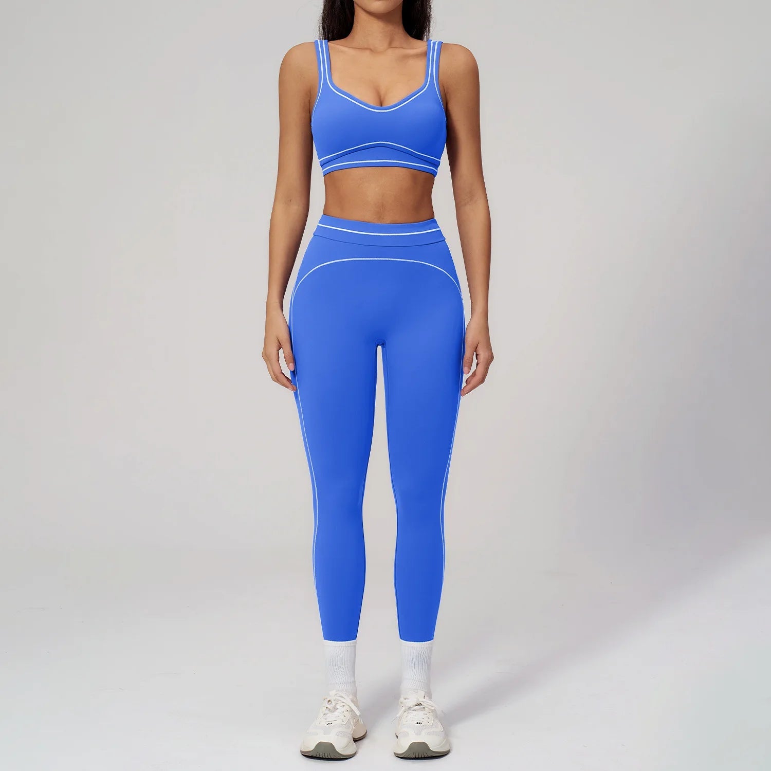 Ensemble de yoga 2 pièces pour femme, tenue de sport, vêtements de gym, ensemble soutien-gorge de sport et pantalon de course, vêtements de yoga et de sport pour femme - FATAONEnsemble de yoga 2 pièces pour femme, tenue de sport, vêtements de gym, ensemble soutien-gorge de sport et pantalon de course, vêtements de yoga et de sport pour femmeMode FemmeFATAON