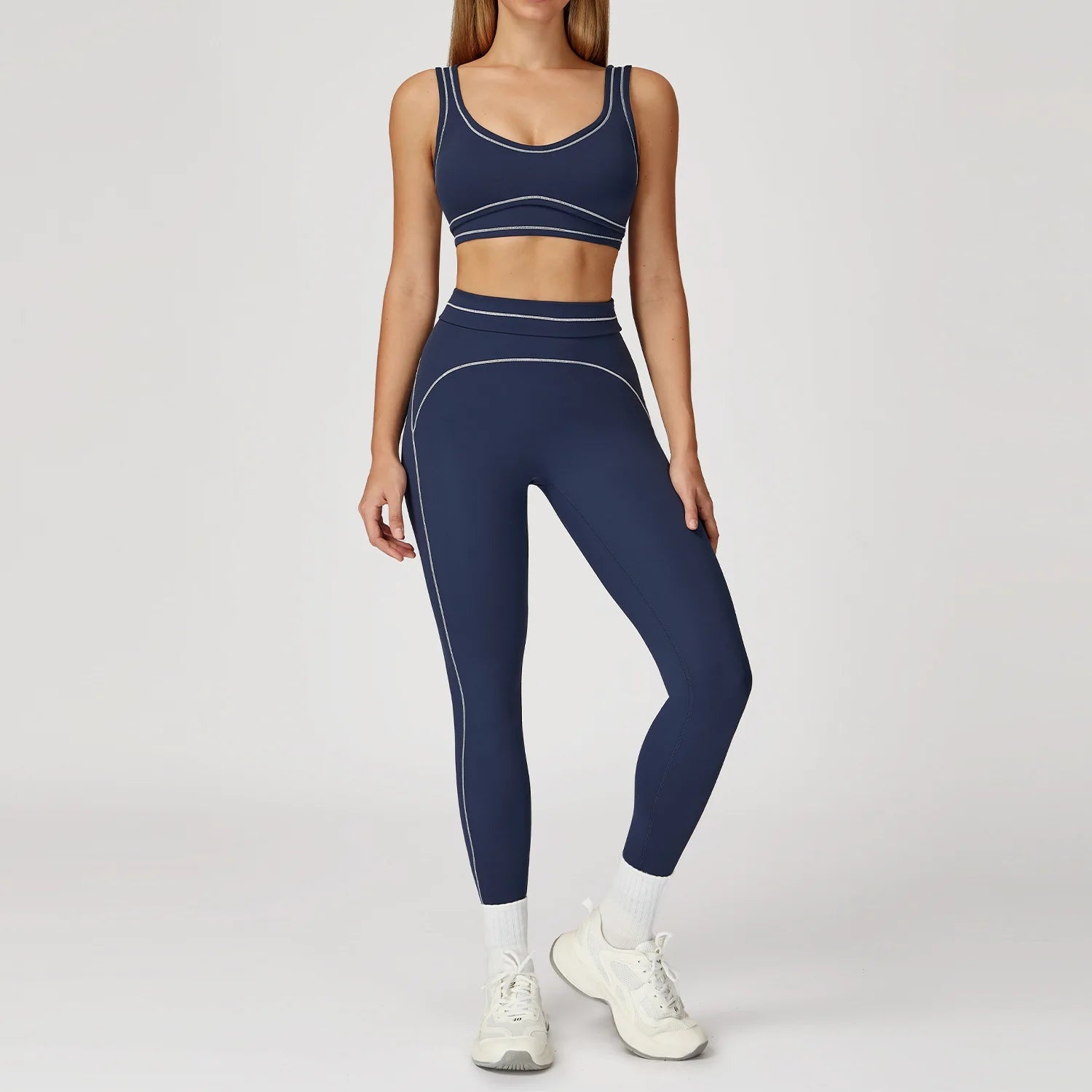 Ensemble de yoga 2 pièces pour femme, tenue de sport, vêtements de gym, ensemble soutien-gorge de sport et pantalon de course, vêtements de yoga et de sport pour femme - FATAONEnsemble de yoga 2 pièces pour femme, tenue de sport, vêtements de gym, ensemble soutien-gorge de sport et pantalon de course, vêtements de yoga et de sport pour femmeMode FemmeFATAON