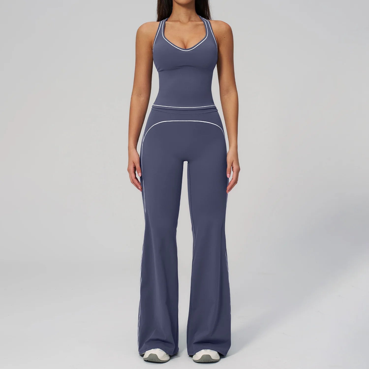 Ensemble de yoga 2 pièces pour femme, tenue de sport, vêtements de gym, ensemble soutien-gorge de sport et pantalon de course, vêtements de yoga et de sport pour femme - FATAONEnsemble de yoga 2 pièces pour femme, tenue de sport, vêtements de gym, ensemble soutien-gorge de sport et pantalon de course, vêtements de yoga et de sport pour femmeMode FemmeFATAON