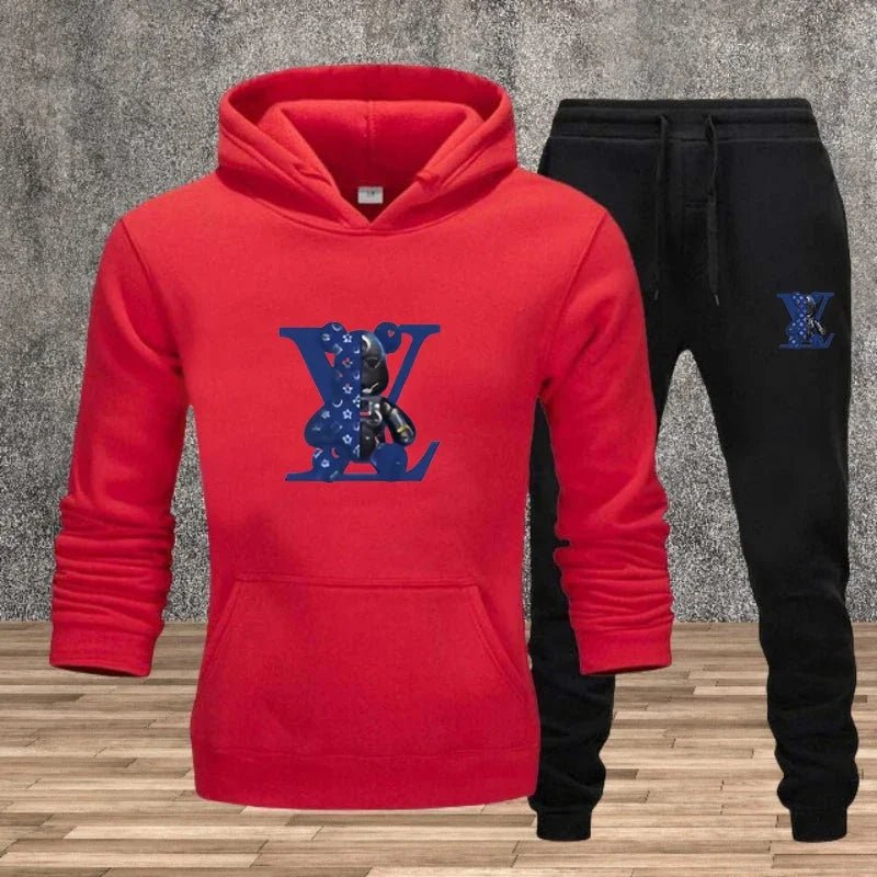 Ensemble sweat-shirt à capuche imprimé pour hommes, tissu doux, Streetwear décontracté, Fitness, Jogging, vêtements de sport, tenue 2 pièces confortable, nouvelle collection - FATAONEnsemble sweat-shirt à capuche imprimé pour hommes, tissu doux, Streetwear décontracté, Fitness, Jogging, vêtements de sport, tenue 2 pièces confortable, nouvelle collectionMode HommeFATAON