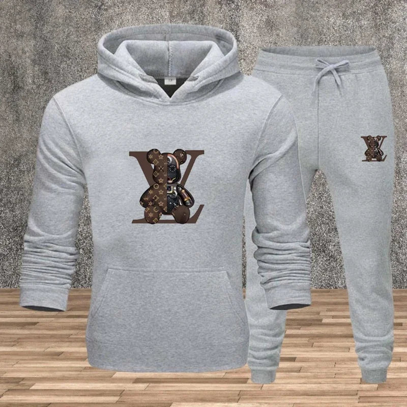 Ensemble sweat-shirt à capuche imprimé pour hommes, tissu doux, Streetwear décontracté, Fitness, Jogging, vêtements de sport, tenue 2 pièces confortable, nouvelle collection - FATAONEnsemble sweat-shirt à capuche imprimé pour hommes, tissu doux, Streetwear décontracté, Fitness, Jogging, vêtements de sport, tenue 2 pièces confortable, nouvelle collectionMode HommeFATAON