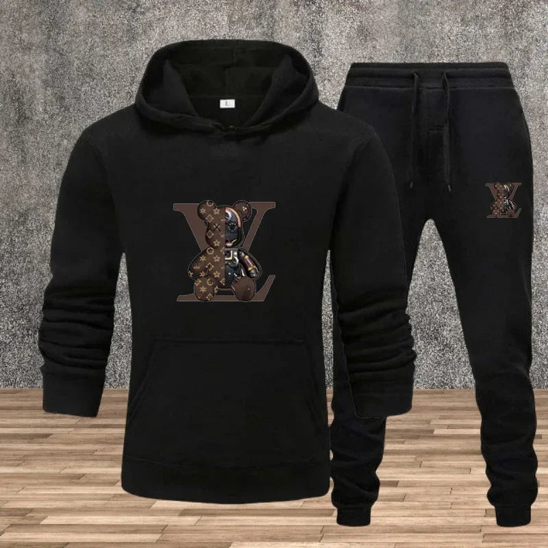 Ensemble sweat-shirt à capuche imprimé pour hommes, tissu doux, Streetwear décontracté, Fitness, Jogging, vêtements de sport, tenue 2 pièces confortable, nouvelle collection - FATAONEnsemble sweat-shirt à capuche imprimé pour hommes, tissu doux, Streetwear décontracté, Fitness, Jogging, vêtements de sport, tenue 2 pièces confortable, nouvelle collectionMode HommeFATAON