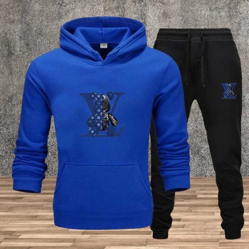 Ensemble sweat-shirt à capuche imprimé pour hommes, tissu doux, Streetwear décontracté, Fitness, Jogging, vêtements de sport, tenue 2 pièces confortable, nouvelle collection - FATAONEnsemble sweat-shirt à capuche imprimé pour hommes, tissu doux, Streetwear décontracté, Fitness, Jogging, vêtements de sport, tenue 2 pièces confortable, nouvelle collectionMode HommeFATAON
