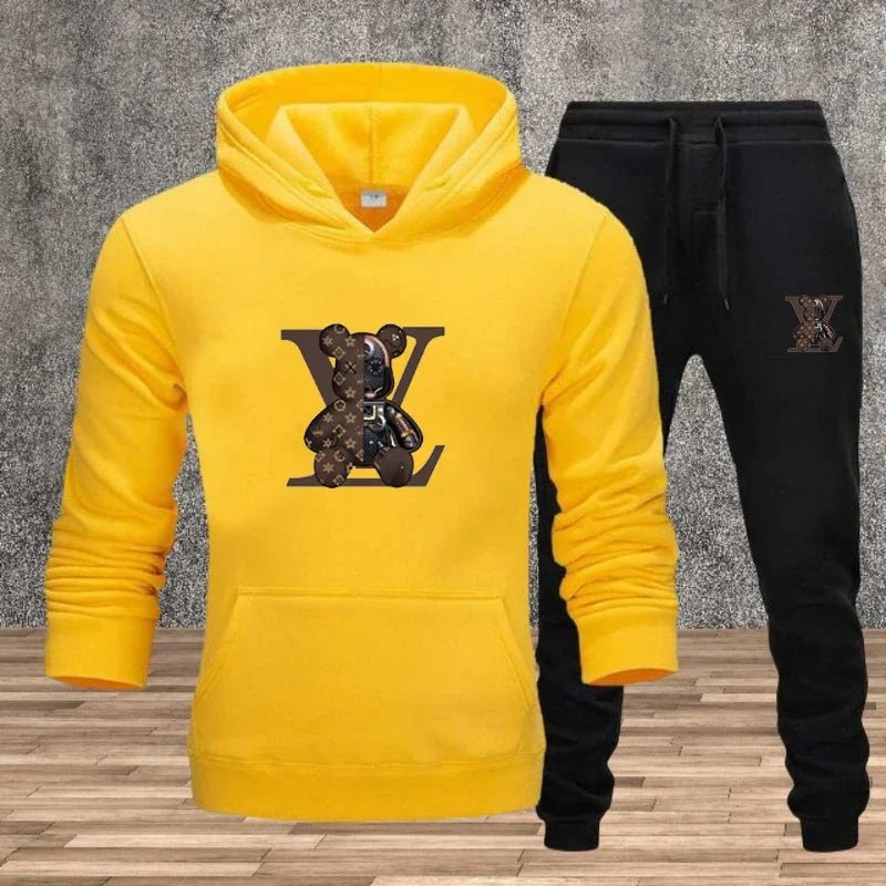 Ensemble sweat-shirt à capuche imprimé pour hommes, tissu doux, Streetwear décontracté, Fitness, Jogging, vêtements de sport, tenue 2 pièces confortable, nouvelle collection - FATAONEnsemble sweat-shirt à capuche imprimé pour hommes, tissu doux, Streetwear décontracté, Fitness, Jogging, vêtements de sport, tenue 2 pièces confortable, nouvelle collectionMode HommeFATAON