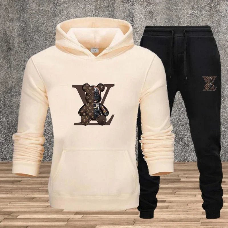 Ensemble sweat-shirt à capuche imprimé pour hommes, tissu doux, Streetwear décontracté, Fitness, Jogging, vêtements de sport, tenue 2 pièces confortable, nouvelle collection - FATAONEnsemble sweat-shirt à capuche imprimé pour hommes, tissu doux, Streetwear décontracté, Fitness, Jogging, vêtements de sport, tenue 2 pièces confortable, nouvelle collectionMode HommeFATAON
